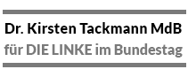 Kirsten Tackmann, Mitglied des Bundestages | Für eine neue soziale Idee.